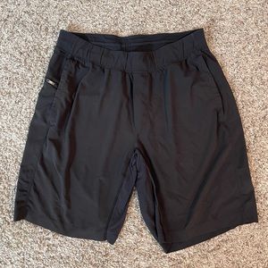 Black lululemon short. Size large. Lightly worn.